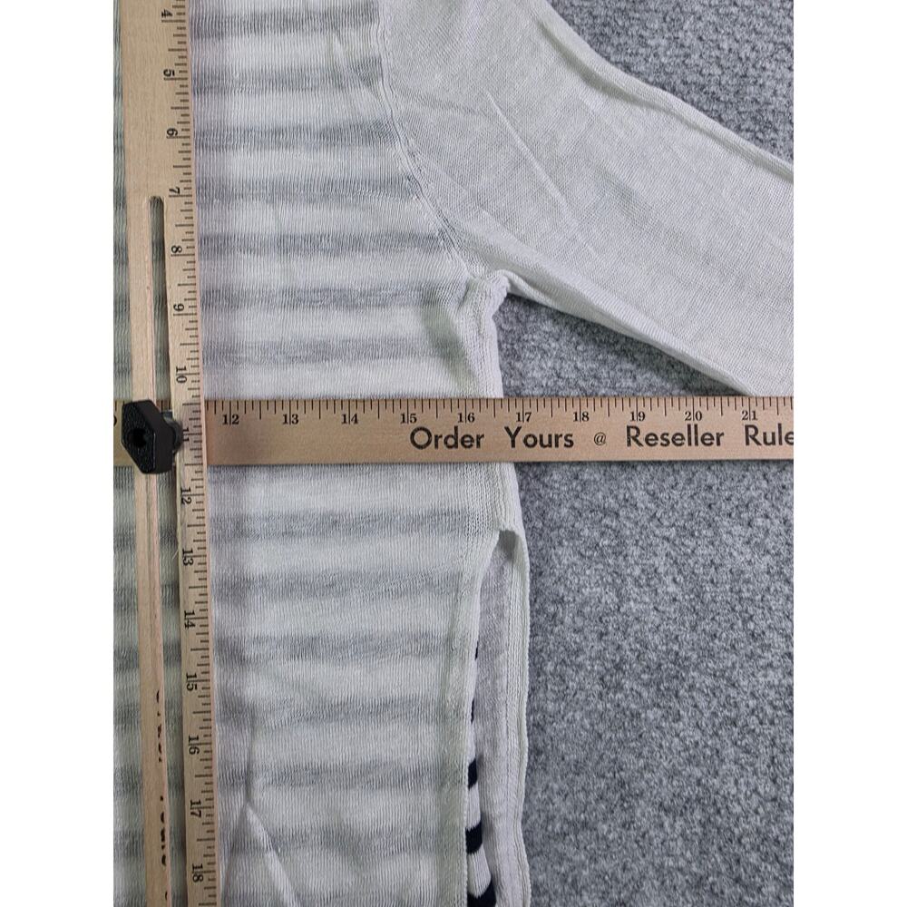 Tommy Bahama 100% Linen Knit Top Womens Small Coastal Nautical Lightweight - Picture 8 of 12